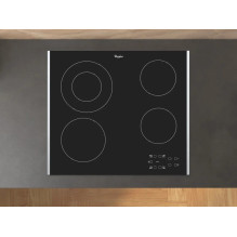 Whirlpool AKT 8130 BA hob Black Built-in Ceramic 4 zone(s) Whirlpool AKT 8130 BA hob Black Built-in Ceramic 4 zone(s)
