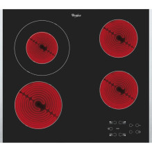 „Whirlpool AKT 8130 BA“ kaitlentė, juoda, įmontuojama, keraminė, 4 zona(-os),