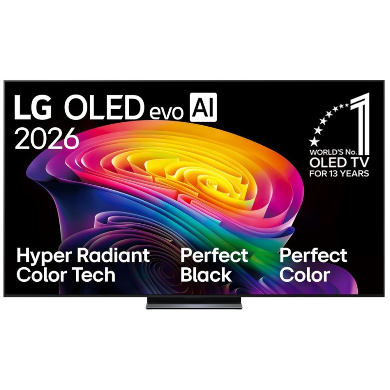 LG OLED 4K evo AI C6 TV OLED83C61LA 83 Smart TV webOS UHD Black (8806096758427)