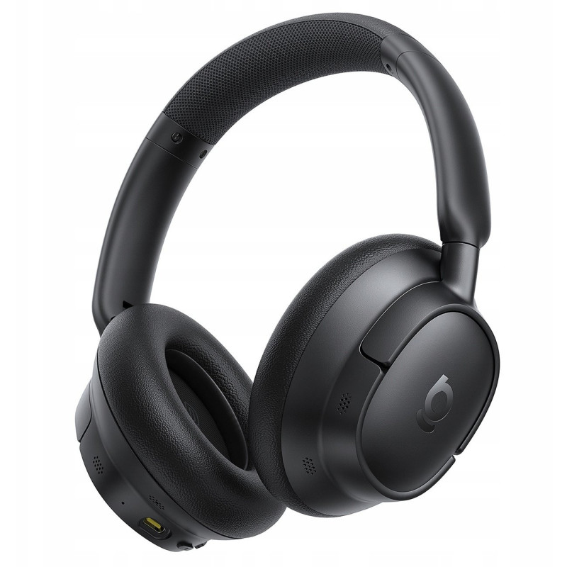 Baseus Wireless Bluetooth 6.0 Noise Cancelling Headphones Bass BH1 NC Black (Atv. iepak.)