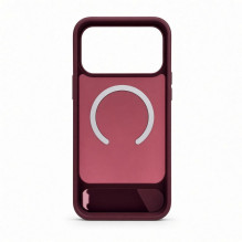 Evelatus Apple iPhone 18 Pro Rubber Coated MagSafe With Stand Case Burgundy Evelatus Apple iPhone 18 Pro Rubber Coated MagSafe With Stand Case Burgundy
