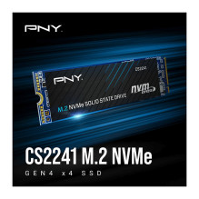 SSD drive PNY CS2241 500GB M.2 2280 PCI-E x4 Gen4 NVMe (M280CS2241-500-RB)