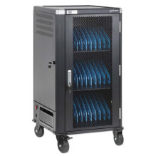 Manhattan Manhattan Charging Cart Cabinet for 30 Laptops 16" 30 AC 230V Sockets