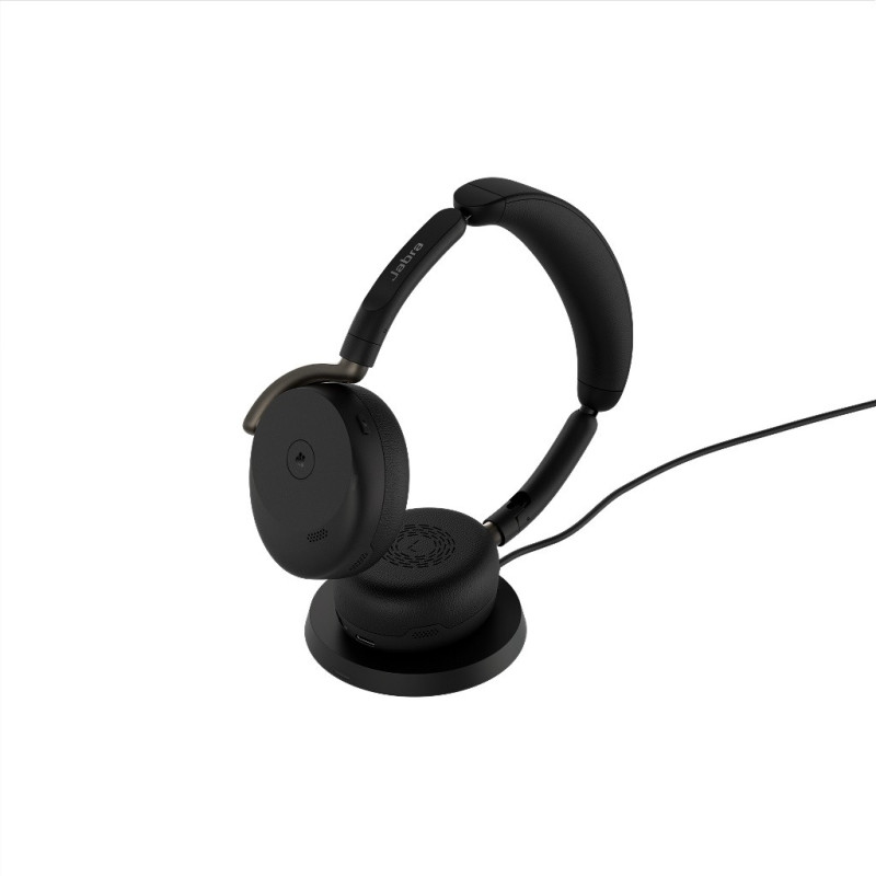 Headphones Evolve3 65 Flex Link 390c MS Wireless Charging Pad