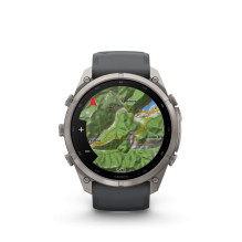 Garmin Fenix 9 Pro - 51mm Titanium with Graphite / Black Silicone Band