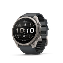 Garmin Fenix 9 Pro - 51mm Titanium with Graphite / Black Silicone Band