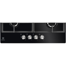 Electrolux KGG6426K Black Built-in 56 cm Gas 4 zone(s) Electrolux KGG6426K Black Built-in 56 cm Gas 4 zone(s)