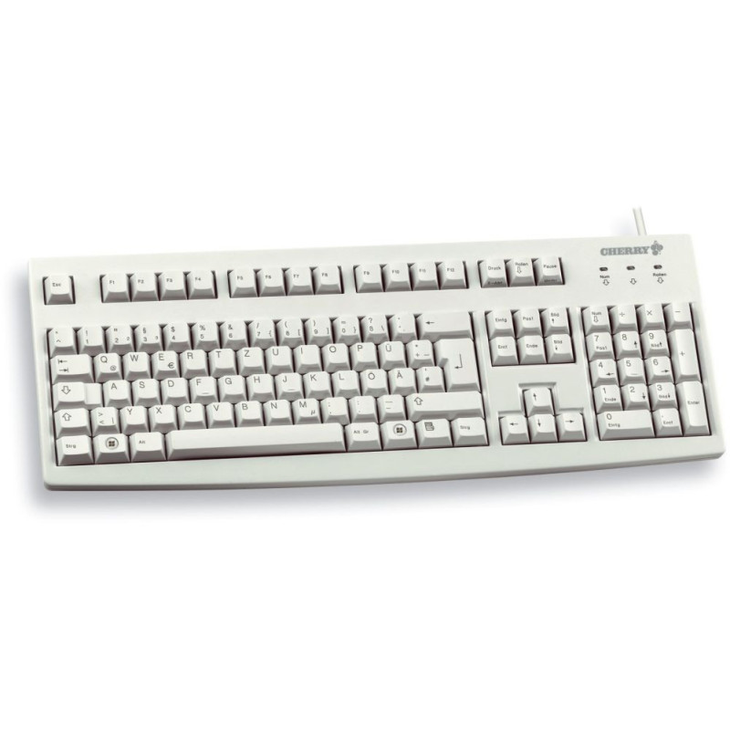 CHERRY TAS G83-6105 Corded DE-Layout hellGray