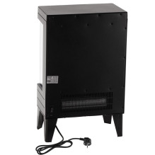 Electric fireplace ADLER AD 7755 2 heat settings: 1000W / 2000W , 3D flame effect , Thermostat Black Electric fireplace ADLER AD 7755 2 heat settings: 1000W / 2000W , 3D flame effect , Thermostat Black