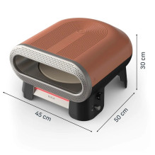 Tefal JM600T picų keptuvė / orkaitė 1 pica(-os) Terakota Tefal JM600T picų keptuvė / orkaitė 1 pica(-os) Terakota