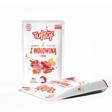 TUF TUF jautienos ir moliūgų šlapias šunų ėdalas 500 g