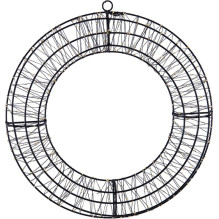 Decoration Ring with LED, AX5393600, D38 cm, black Decoration Ring with LED, AX5393600, D38 cm, black