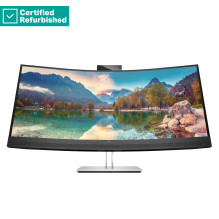 Monitorius - HP E34m G4 34" Lenktas WQHD Konferencijų Monitorius, Atnaujintas, Juoda Monitorius - HP E34m G4 34" Lenktas WQHD Konferencijų Monitorius, Atnaujintas, Juoda