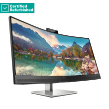 Monitorius - HP E34m G4 34" Lenktas WQHD Konferencijų Monitorius, Atnaujintas, Juoda Monitorius - HP E34m G4 34" Lenktas WQHD Konferencijų Monitorius, Atnaujintas, Juoda