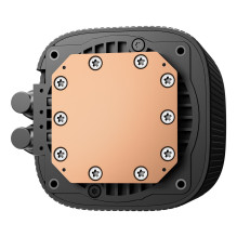 Procesoriaus aušintuvas - DEEPCOOL LE360 V2 ZERO DARK juodas