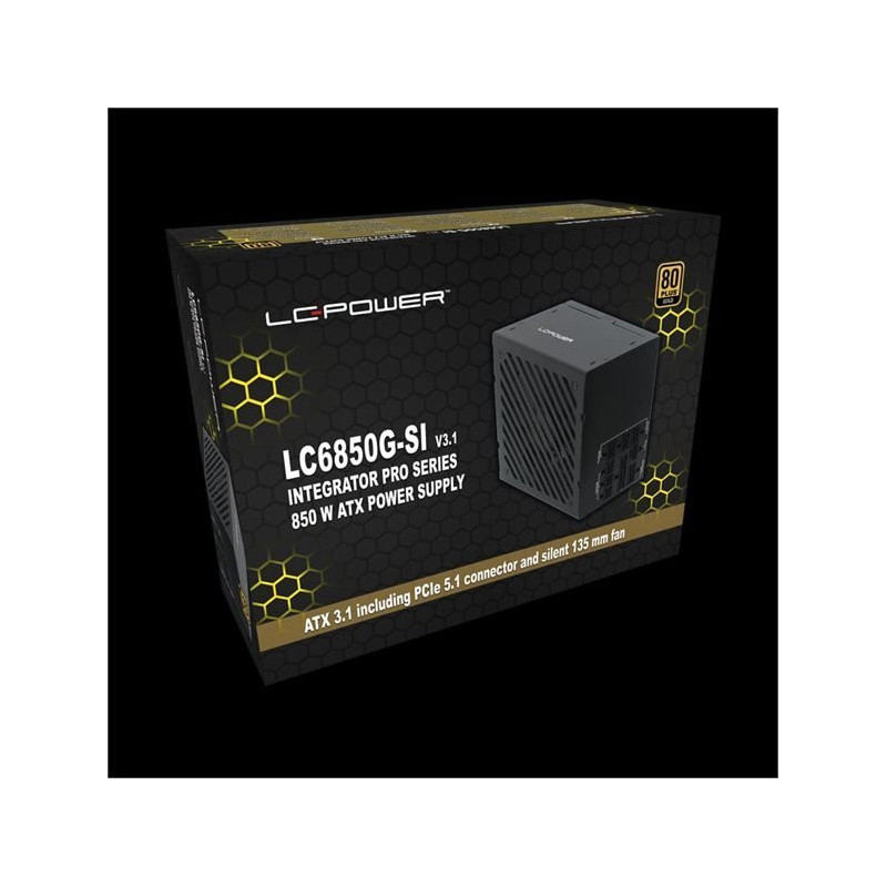 Power supply LC-Power Integrator Pro LC6850G-SI V3.1 850W (LC6850G-SI V3.1)