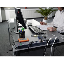 Brennenstuhl ÜSS Secure-Tec automatic 8-way power distributor, Master / Slave, 3 m