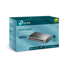 TL-SG108PE Smart 8xGE (4xPoE) komutatorius