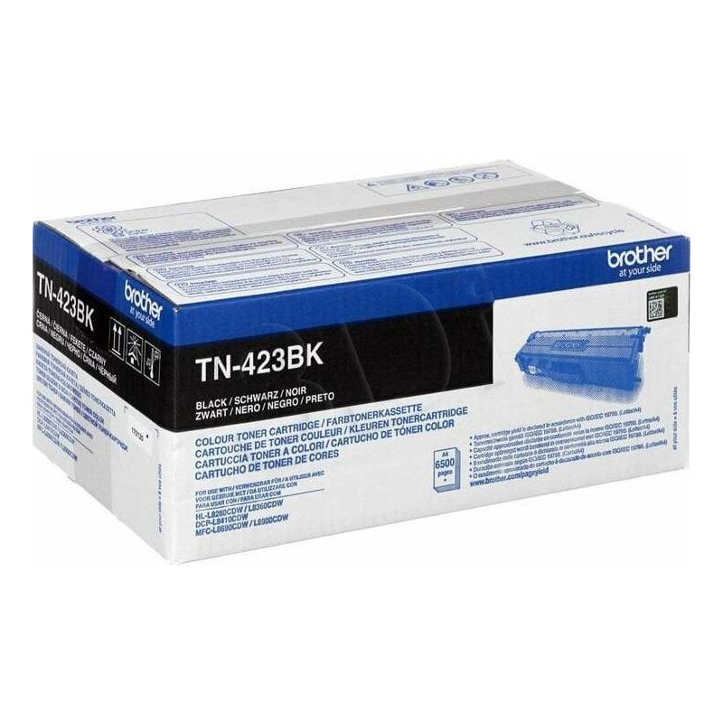 Projektoru piederumi Brother Brother Toner TN-423BK Schwarz bis zu 6.500 Seiten nach ISO 19798