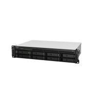 Synology RackStation RS1221+ NAS / storage server Rack (2U) Ryzen Embedded V1500B 4 GB DDR4 0 TB DiskStation Manager Bla