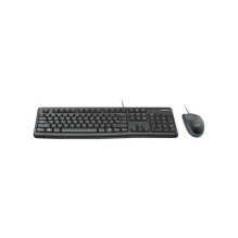 Kompiuterio klaviatūra Logitech Logitech Desktop MK120 FR Black / noir Kompiuterio klaviatūra Logitech Logitech Desktop MK120 FR Black / noir