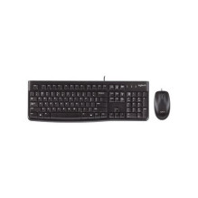 Kompiuterio klaviatūra Logitech Logitech Desktop MK120 FR Black / noir Kompiuterio klaviatūra Logitech Logitech Desktop MK120 FR Black / noir