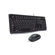 Kompiuterio klaviatūra Logitech Logitech Desktop MK120 FR Black / noir Kompiuterio klaviatūra Logitech Logitech Desktop MK120 FR Black / noir