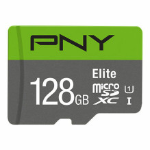 PNY microSD Elite 128GB UHS-I U1 100MB / s (incl. Adapter) Blister PNY microSD Elite 128GB UHS-I U1 100MB / s (incl. Adapter) Blister