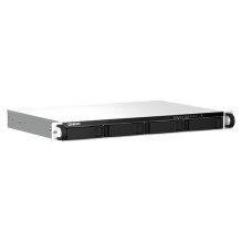 QNAP TS-464eU NAS Rack (1U) Intel® Celeron® N5095 8 GB DDR4 0 TB QNAP Turbo System Aluminium, Black