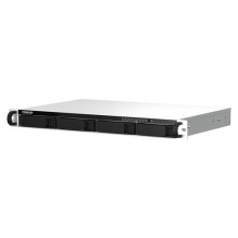 QNAP TS-464eU NAS Rack (1U) Intel® Celeron® N5095 8 GB DDR4 0 TB QNAP Turbo System Aluminium, Black