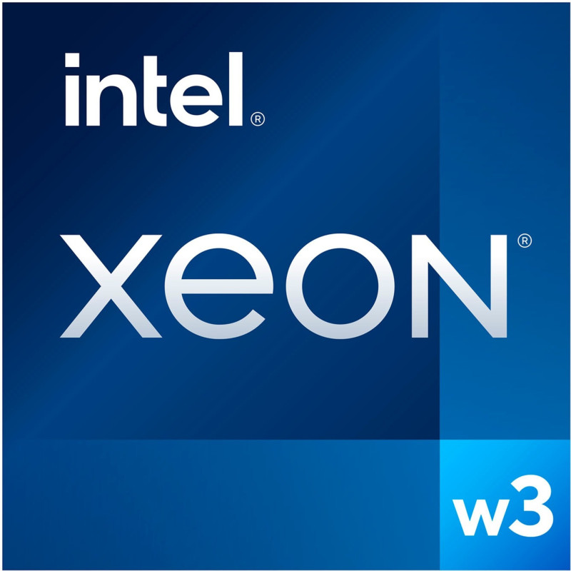 Intel server processor Intel XEON w3-2423 (6C / 12T) 2.1GHz (4.2GHz Turbo) Socket LGA4677 144W TRAY