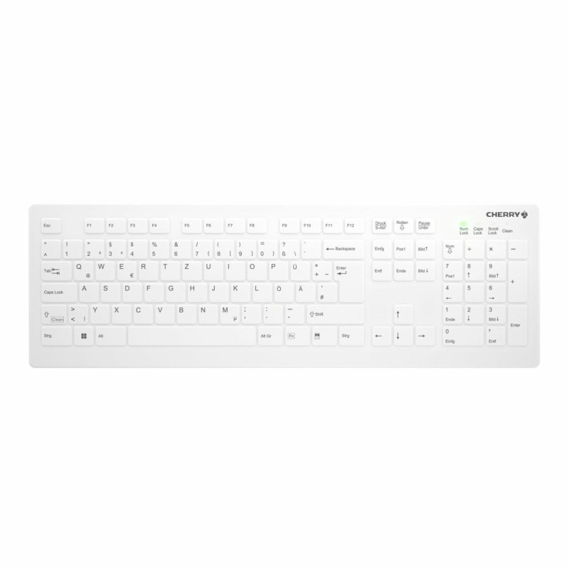Keyboard Cherry CHERRY ACTIVE KEY MTA AK-C8112 Wireless DE-Layout White