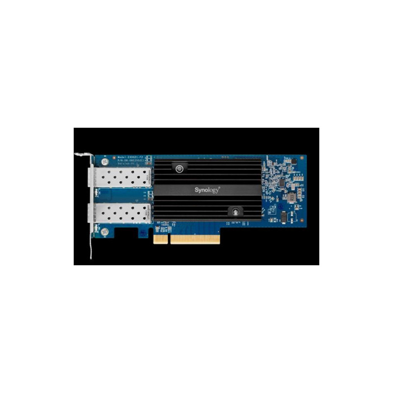 Dual-port 25GbE SFP28 add-in card for Synology systems