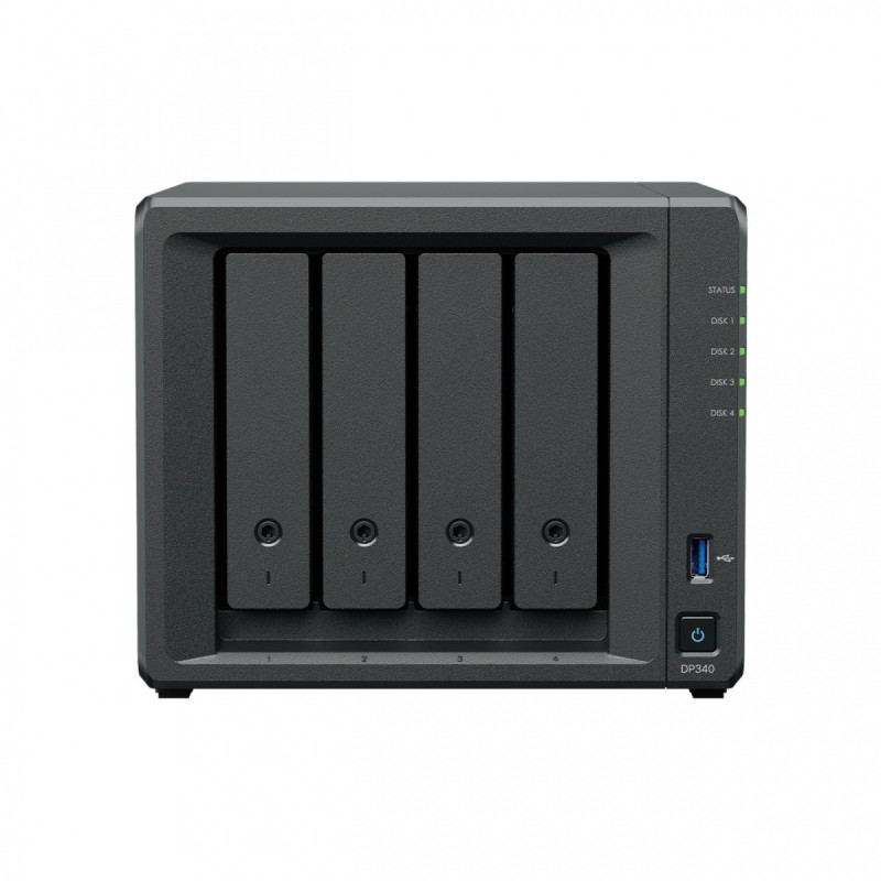 SYNOLOGY DP340 Backup Solution 4 Sockets AMD Ryzen Embedded R1600 16GB Memory