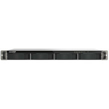 4-BAY QUAD-CORE 2.0GHZ S-D 1U / RACKM. NAS 100W PS 4GB RAM SATA