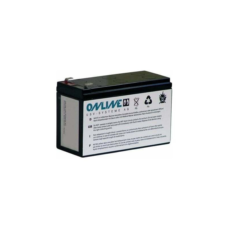 Online UPS system ONLINE UPS replacement battery for Zinto 1000 (2017)+++
