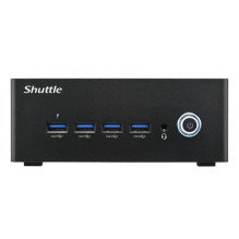Shuttle Nano kompiuteris NA10H 1L Black 8845HS 3,8 GHz Shuttle Nano kompiuteris NA10H 1L Black 8845HS 3,8 GHz