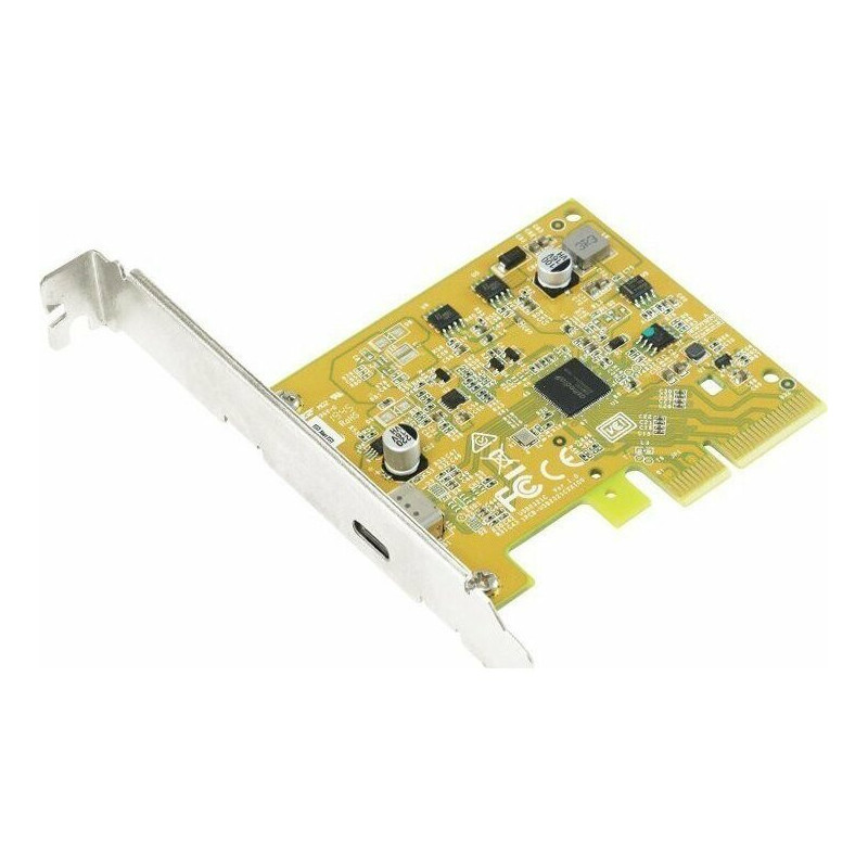 Network card Sunix IO PCIe3.0 x4 1x USB Type-C 3.2 Gen2x2 (USB2321C) LP incl. low-profile bracket