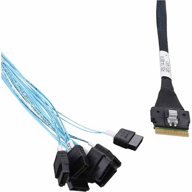 Microchip Adaptec Cable SFF8654 to 8xSATA internal 0.8m SlimSAS - SATA (RSL74-4874)