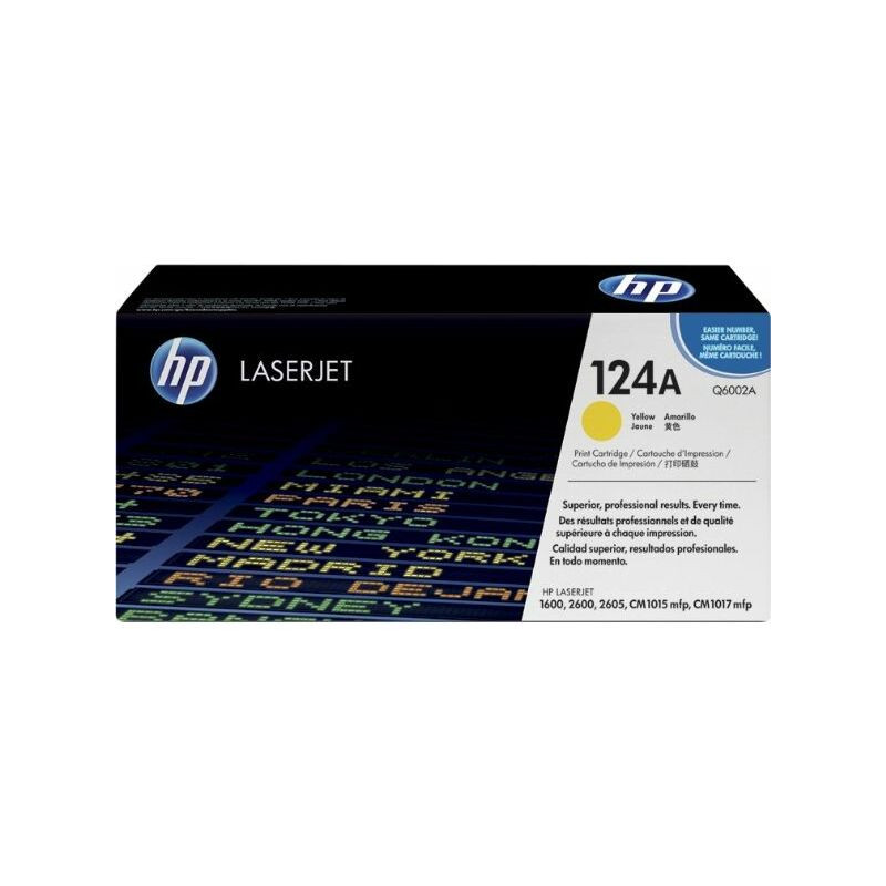 Toner HP 124A Yellow Original (Q6002A)