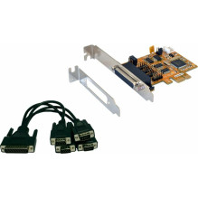 Controller Exsys PCIe x1 - 4x RS-232 BD9 (EX-44044-2)