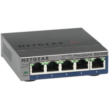 Switch Unmanaged Plus 5xGE - GS105E Switch Unmanaged Plus 5xGE - GS105E