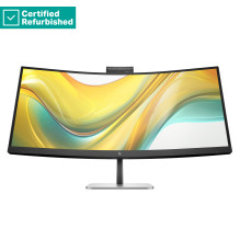 Monitorius - HP 534pm Series 5 Pro 34" 3440×1440 Lenktas, Atnaujintas, Juodas Monitorius - HP 534pm Series 5 Pro 34" 3440×1440 Lenktas, Atnaujintas, Juodas