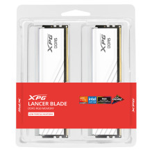 48 GB ADATA DIMM 6000 (2x 24 GB) Dual-Kit (wei, AX5U6000C3024G-DTLABRWH, Lancer Blade RGB, INTEL XMP, AMD EXPO) 48 GB ADATA DIMM 6000 (2x 24 GB) Dual-Kit (wei, AX5U6000C3024G-DTLABRWH, Lancer Blade RGB, INTEL XMP, AMD EXPO)