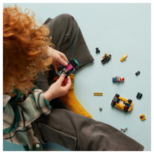 LEGO miesto gokartai su Rennfahrern LEGO miesto gokartai su Rennfahrern