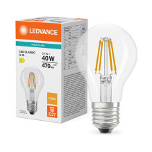 OSRAM LED Classic A 40 Filament P 3.4W 827 Clear E27 LED lamps, classic bulbs OSRAM LED Classic A 40 Filament P 3.4W 827 Clear E27 LED lamps, classic bulbs