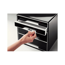 LEITZ Schubladenbox 52521095 DIN A4 28,7 x 36,3 x 27,0 cm LEITZ Schubladenbox 52521095 DIN A4 28,7 x 36,3 x 27,0 cm