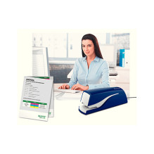LEITZ Electric Stapler Blue LEITZ Electric Stapler Blue