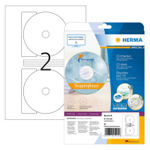 HERMA CD-Etik. Maxi A4 weiß...