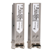 Extralink SFP 1.25G Modul 2-Pack, 1,25Gbps, LC / UPC, 850nm, 550m, Multimodus, DOM